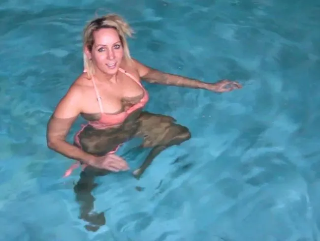 Spermafresse in der Therme