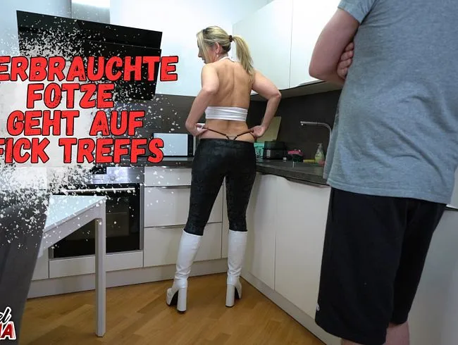 Verbrauchte W**le Tail Fotze geht auf Fick Treffs