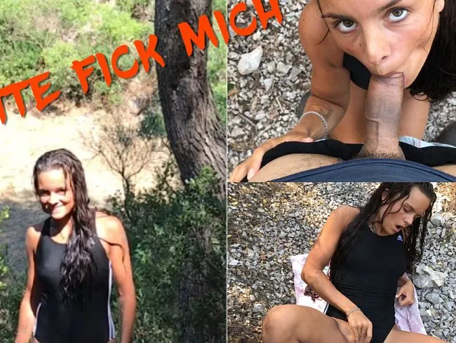 Bitte fick mich! (Im badeanzug+ Public)