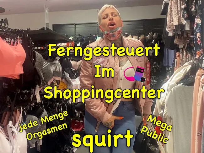 Ferngesteuert im Shoppingcenter