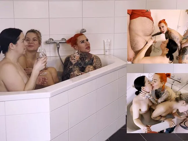 Mädels Tag endet im perversen Gruppensex, so war das nicht geplant!