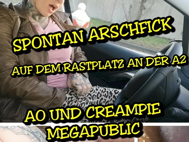 Spontan Arschfick am Rastplatz A2
