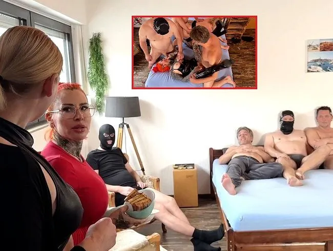 Verarscht! Hardcore Orgie statt Filmabend!