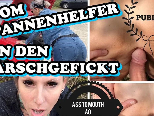 Vom Pannenhelfer public in den Arsch gefickt!