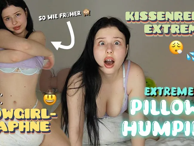 COWGIRL Daphne - reite, reite, heiter bis zum ULTRA-ORGASMUS (Kissenreiten wie früher :O)