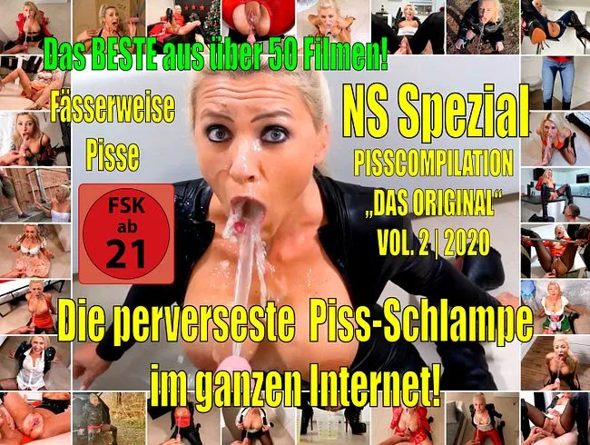 Best of NS | Hardcore XXL Piss Compilation Vol.2|2020 ! Fässerweise Pisse aus über 50 Filmen!!
