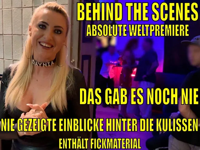EINZIGARTIGE WELTPREMIERE - BEHIND THE SCENES | DAS hast DU garantiert noch NIE gesehen! +Fickszenen