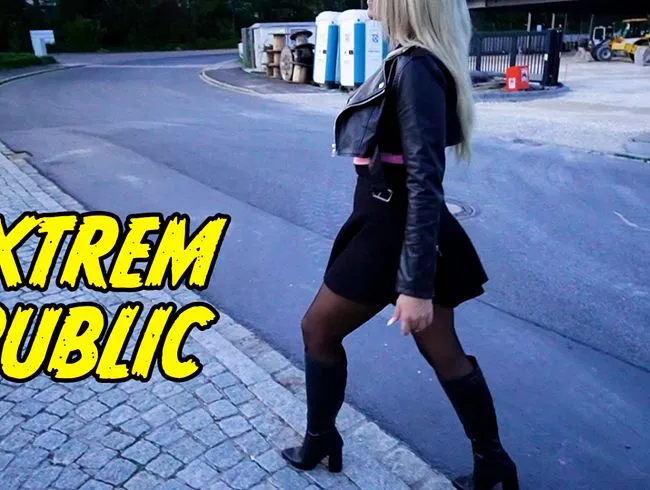 Extrem PUBLIC - Wer war das da im Auto??? Inkl. Abspritzgarantie...!