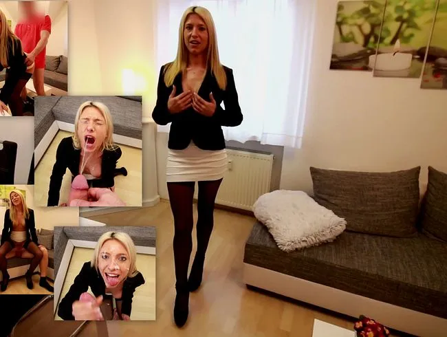 Kunden(FICK)betreuung! Spermadusche vs. Pissdusche!