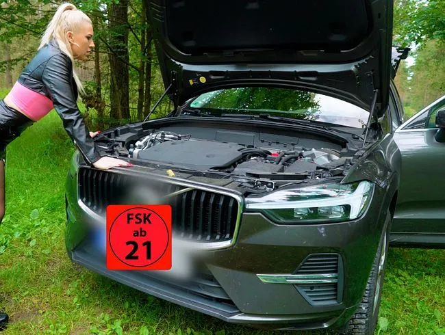 PERVERSE anale PANNENHILFE | AO 3-LOCH Outdoor Fick bis die FOTZE meterweit PISST...! Ultra versaut