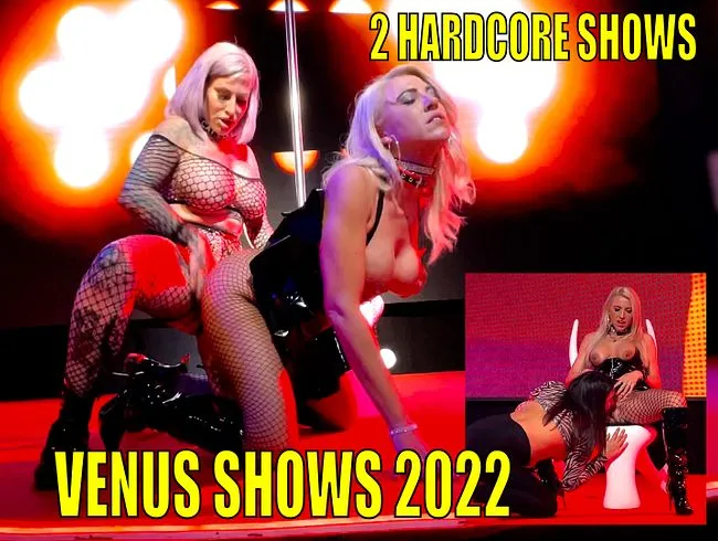 VENUS MESSE 2022 - 2 HARDCORE Shows vor LIVE Publikum!!!