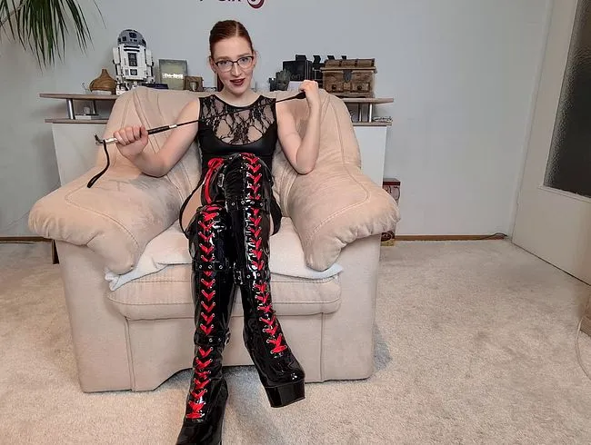 Ich war so aufgeregt! Erste dominante Wichsanleitung