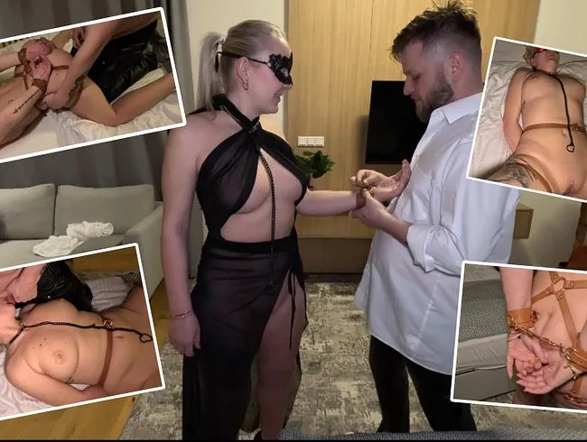 || Devotes Fickstück gefesselt & wehrlos!! Fremder benutzt mich stundenlang nach Fetisch-Party ||