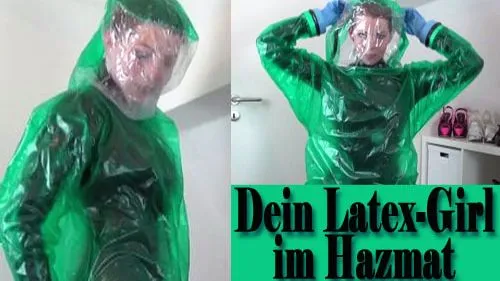 Dein LATEX-Girl im HAZMAT