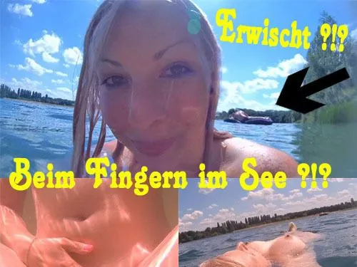 ERWISCHT beim FINGERN im See?!?