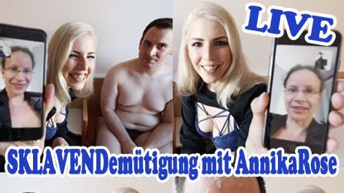 LIVE SKLAVENDemütigung mit AnnikaRose