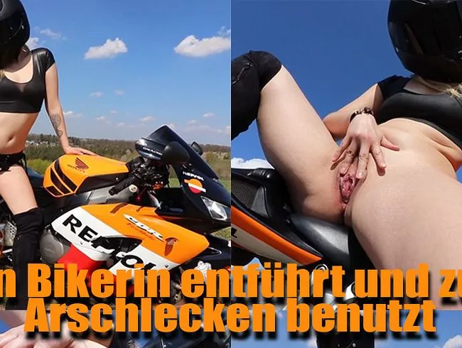 Von BIKERIN und zum ARSCHLECKEN benutzt