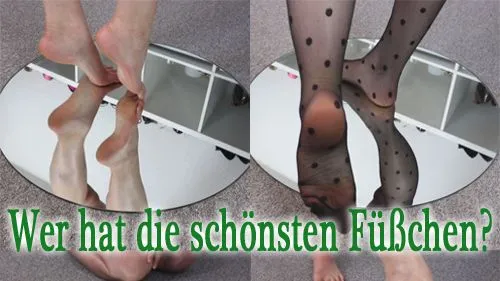 Wer hat die schönsten FÜßCHEN?