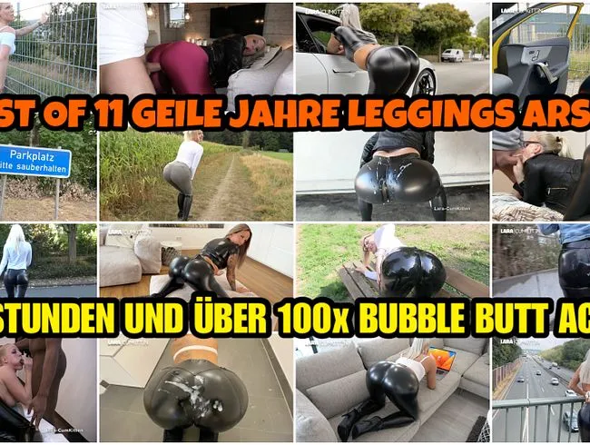 3,5 STUNDEN BUBBLE BUTT | BEST OF 11 GEILE JAHRE LEGGINGS ARSCH!