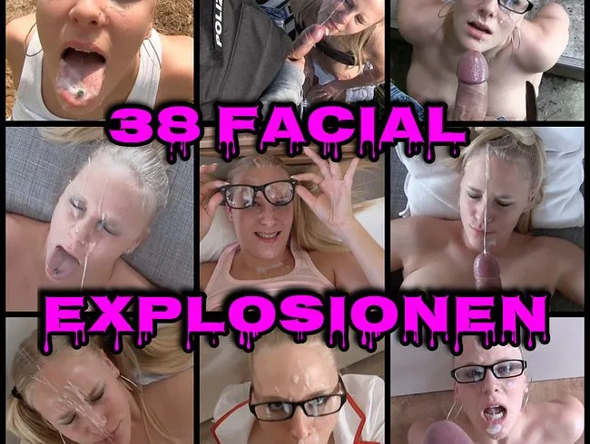 38 FACIALS - Best of SPERMA Explosionen
