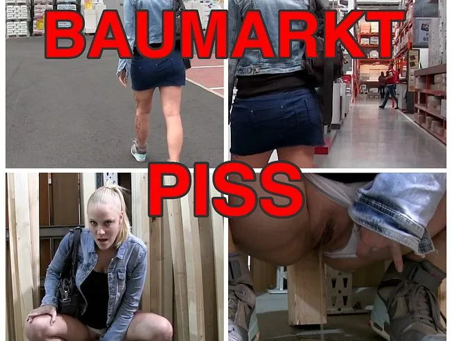 Hammer DREIST - Ich PISSE mitten in den Baumarkt