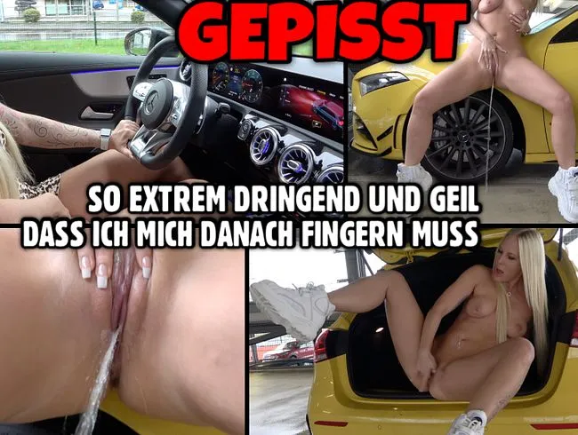 OMG ich muss sooo dringend PISSEN | So geil dass ich mich fingern muss