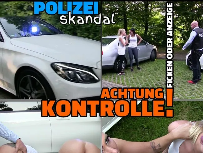 Polizei Skandal | FICKEN ODER ANZEIGE | Notgeiler Bulle besteigt uns