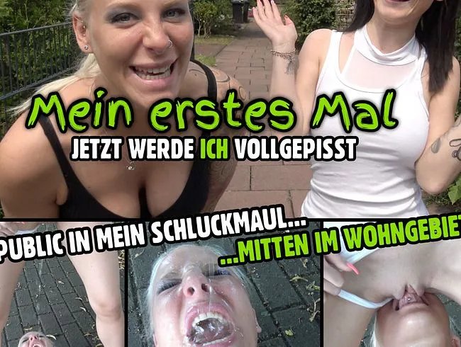 PREMIERE | Sie pisst mir public in meine Fresse - Mitten im Wohngebiet