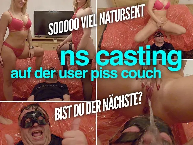 Soooo viel Natursekt | Die USER PISS COUCH