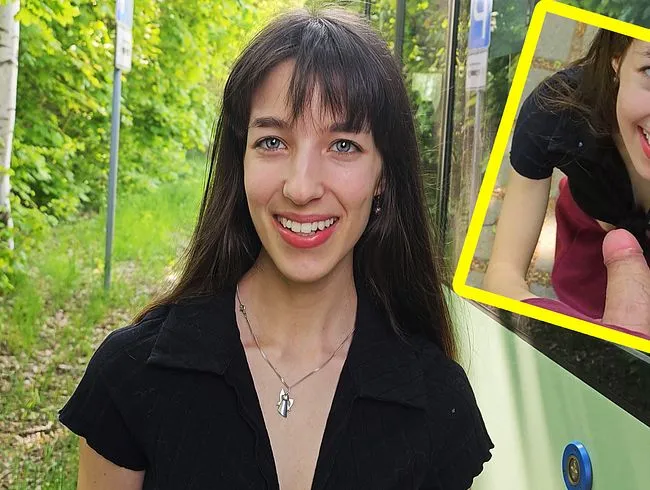 Wenn das der Busfahrer sieht! Haltestellen Gesichtsbesamung