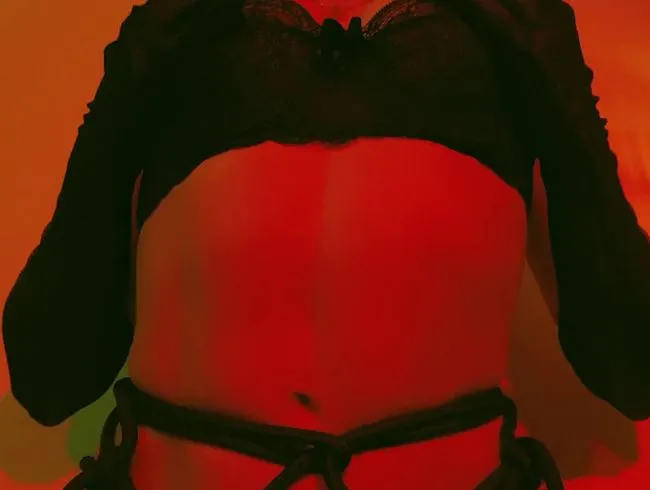 Lust is dressed in outrageous red, a display of sensuality and domination.