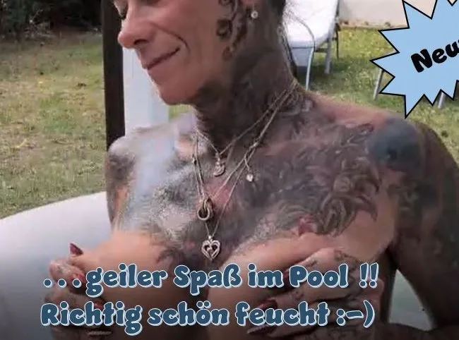 ...geiler Spaß im Pool ! Richtig schön feucht :-)
