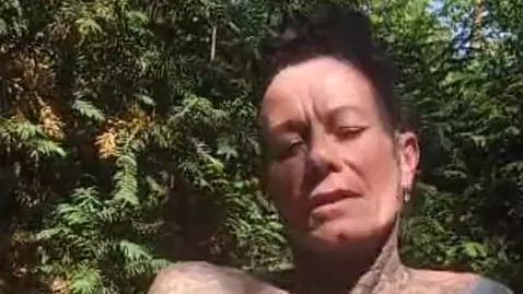 !! NEU !! Habe es mir wieder geil im Garten selbst gemacht !!