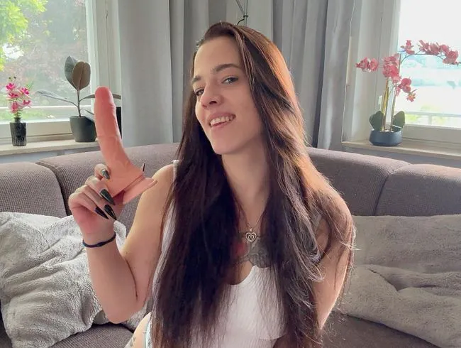 Bin ich jetzt ein Reitermädchen!? Mein 1 mal Dildo reiten