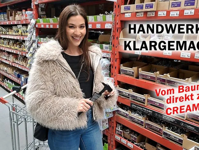 HANDWERKER KLARGEMACHT! Vom Baumarkt direkt zum CREAMPIE!