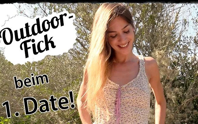 Outdoor Fick beim ersten Date!