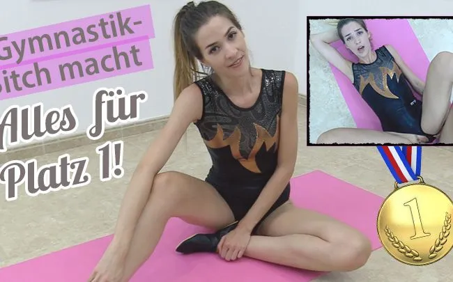 Skrupellose Gymnastik-Bitch gibt alles für Platz 1!