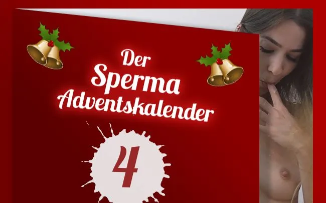 TÜR 4 – SPERMA ADVENTSKALENDER!