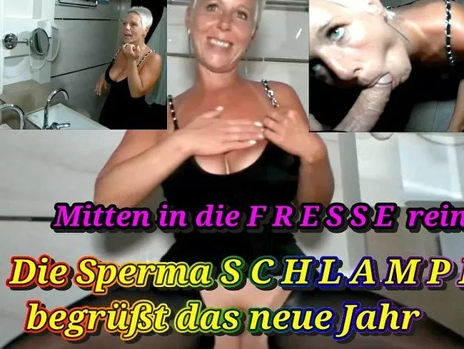 Das neue Jahr feier ich mit S P E R M A in der Fresse!