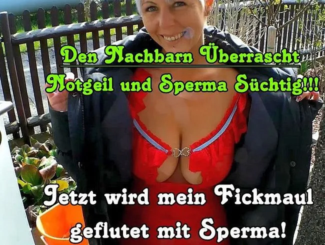 Deepthroat und Spermaflut ins Fickmaul!