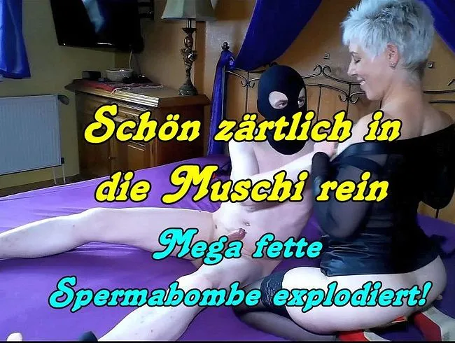 Der zärtliche Userfick mit der riesen Ladung Sperma auf den Arsch!