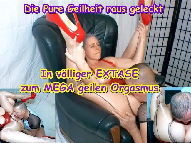 Die Pure Geilheit raus geleckt bis zum Orgasmus!