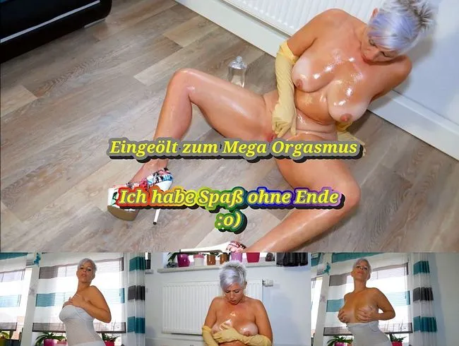 Eingeölt zum mega geilen Orgasmus