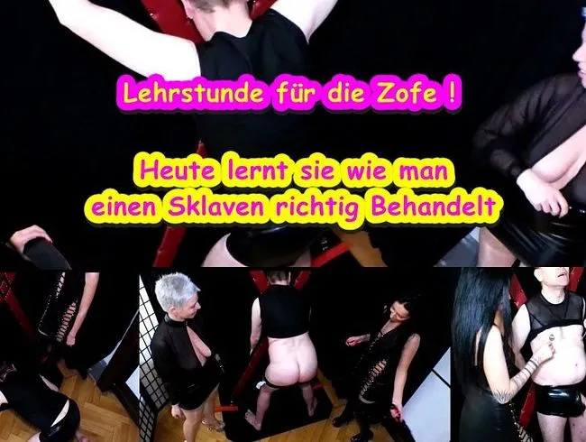 Lady Melissa und ihre Zofe|Ein Sklave der nicht genug bekommt!