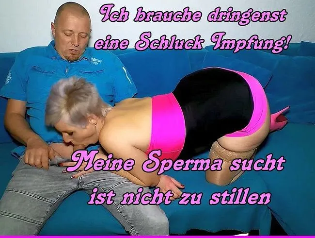 Rotz mir tief ins Milf Maul rein