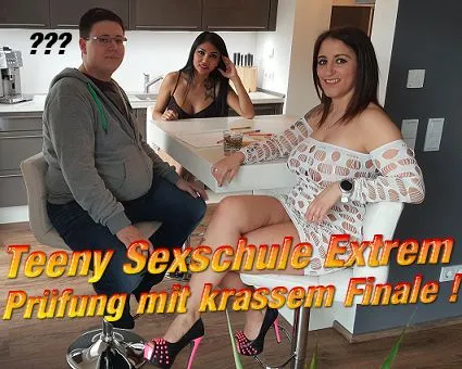 Teeny Sexschule Extrem ! Prüfung mit krassem Finale !!!