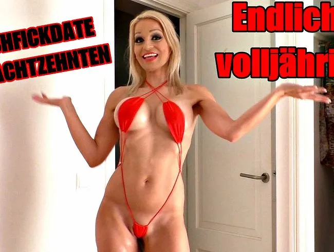 ENDLICH VOLLJÄHRIG: Arschfickdate zum Achtzehnten!