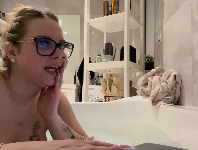 Chatten/Cam in der Badewanne