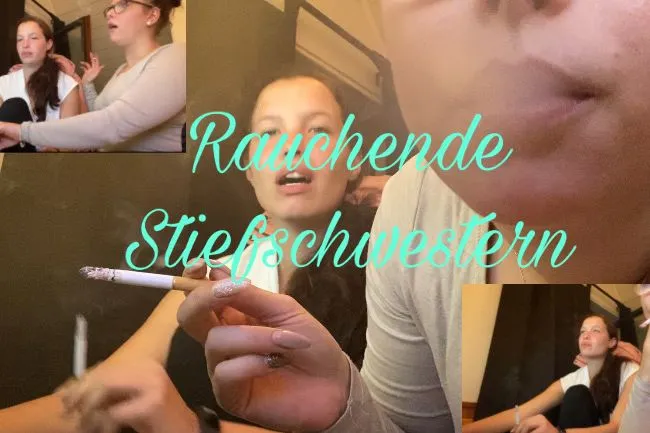 Rauchende Stiefschwestern :)