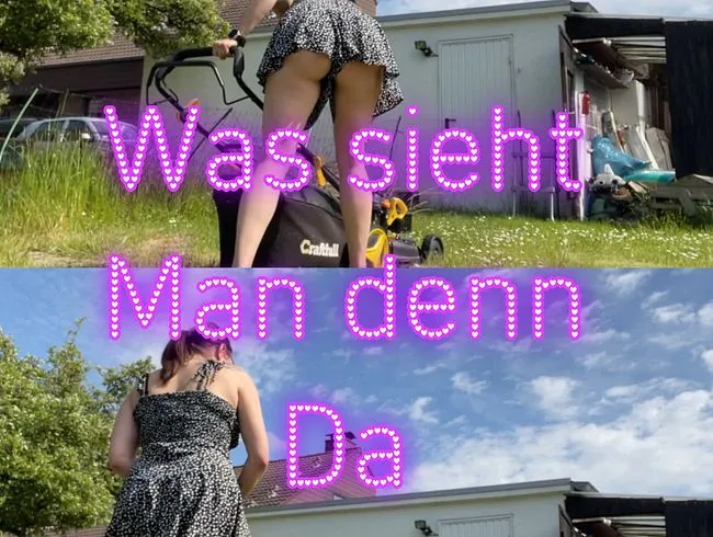 Was sieht man denn da ??